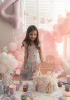 Load image into Gallery viewer, Mermaid Rainbow Bow Princess Party Dress - Fox Baby &amp; Co
