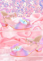 Load image into Gallery viewer, Rainbow Little Girls High Heel Princess Birthday Girl Shoes - Fox Baby &amp; Co
