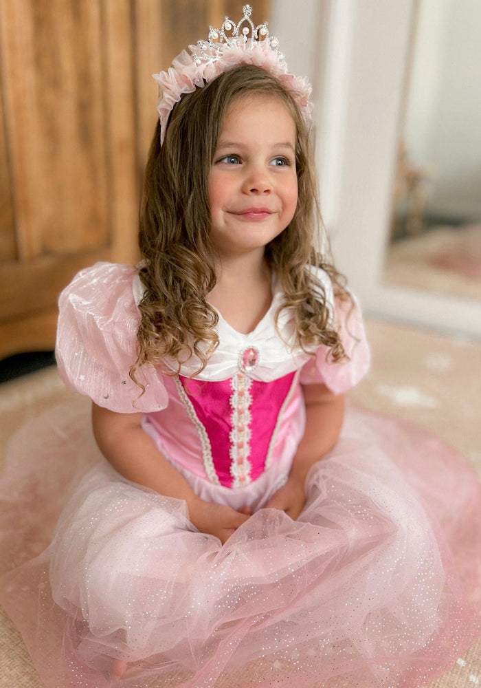 Pretty in Pink Princess Birthday Party Dress Costume - Fox Baby & Co
