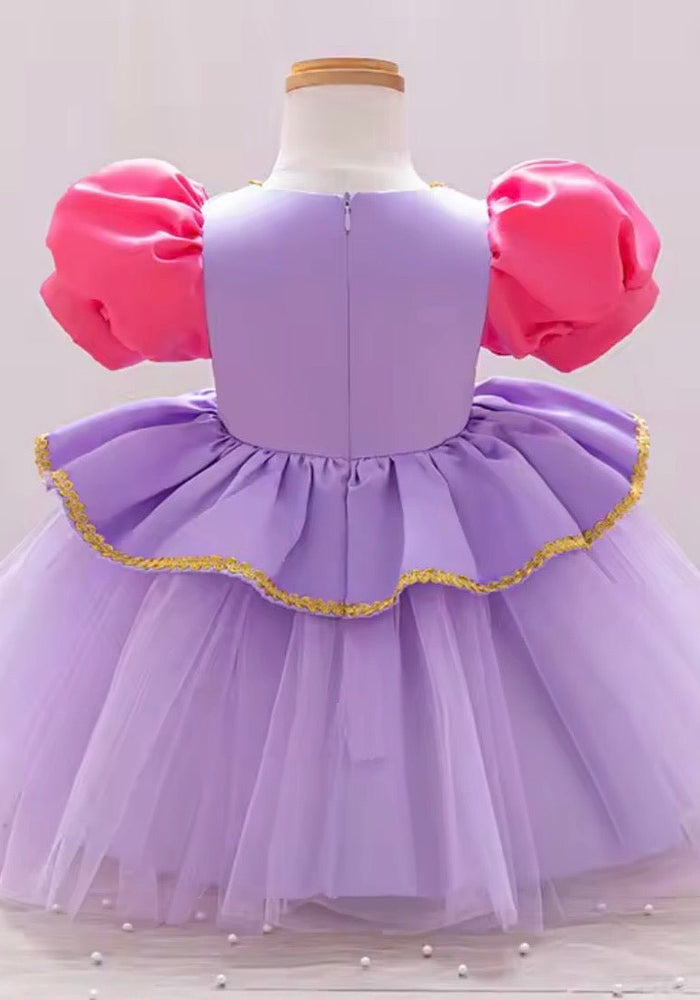 New Mini Baby Rapunzel Luxe Princess Birthday Party Dress - Fox Baby & Co