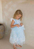 Load image into Gallery viewer, Cinderella Enchanted Castle Luxe Dress &amp; Matching Gloves - Fox Baby &amp; Co
