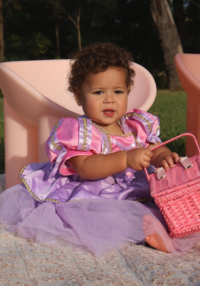 Mini Baby Rapunzel Luxe Princess Birthday Party Dress - Fox Baby & Co