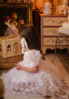 Load image into Gallery viewer, Kids girls Tea Party Butterfly Tulle Dress - White
