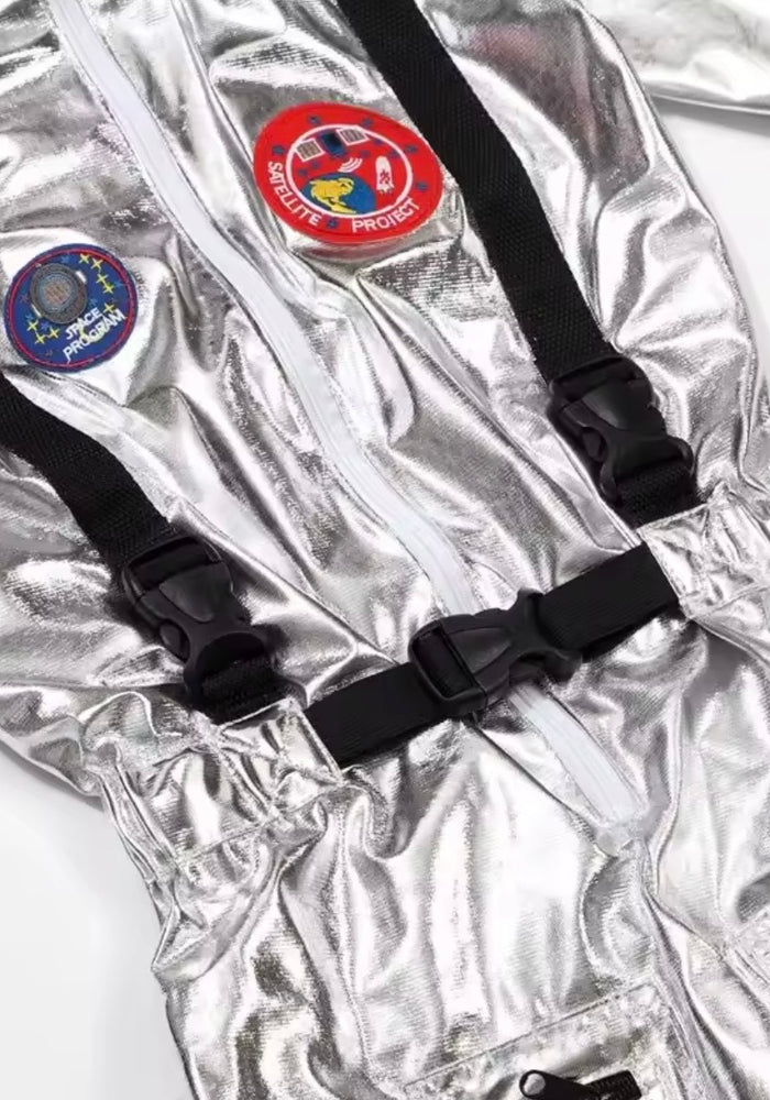 Kids Astronaut Costume Boys Space Explorer Halloween Costume