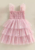 Load image into Gallery viewer, Girl My Valentine Heart Tulle Dress - Pink (pre order) - Fox Baby &amp; Co
