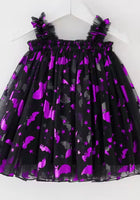 Load image into Gallery viewer, Little Girls Halloween Treat or TrickTulle Dress (pre order)

