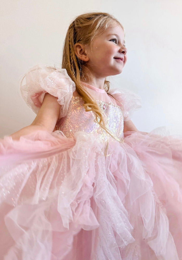 Glinda The Good Witch Wicked Princess Party Dress Costume