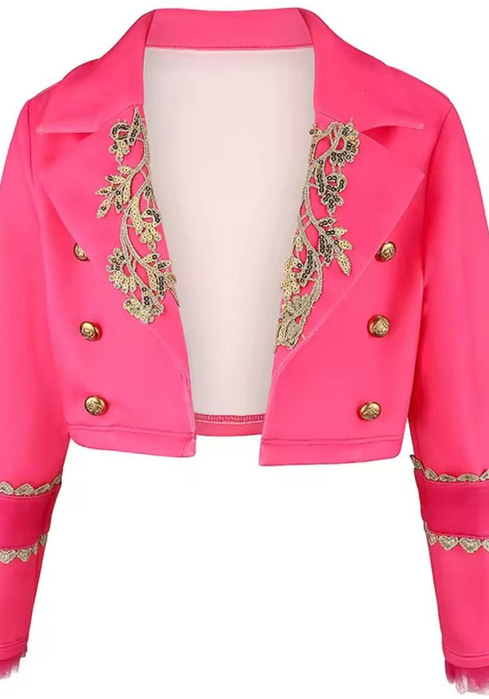 Descendants Inspired Princess Pink Girl Costume Set