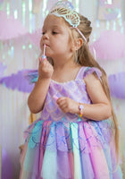 Load image into Gallery viewer, Fairyfloss Mermaid Princess Birthday Party Dress - Fox Baby &amp; Co
