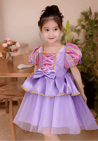 Load image into Gallery viewer, Mini Baby Rapunzel Luxe Princess Birthday Party Dress - Fox Baby &amp; Co
