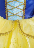 Load image into Gallery viewer, Royal Snow White Princess Birthday Party Dress Costume &amp; Headband - Fox Baby &amp; Co
