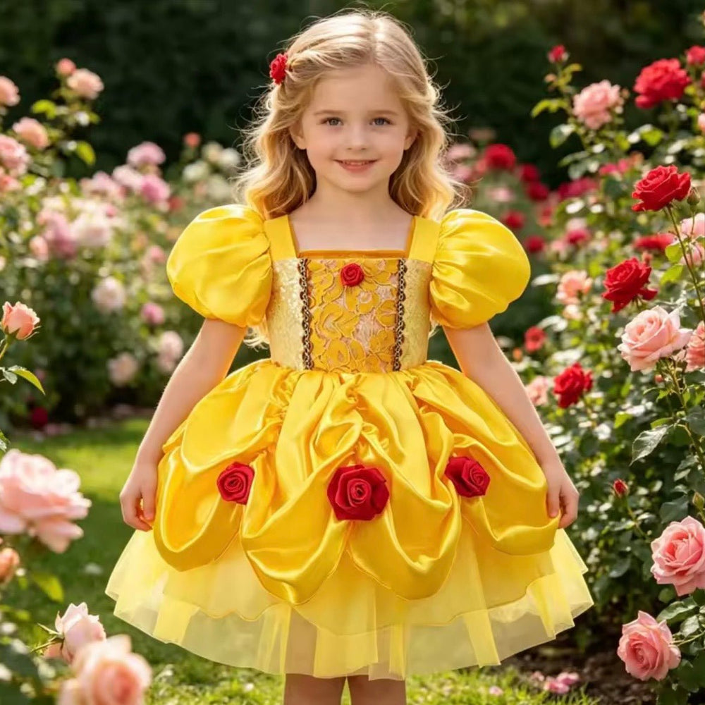 New Mini Baby Belle Luxe Princess Birthday Party Dress - Fox Baby & Co