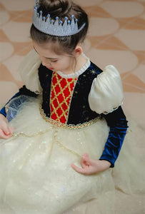 Snow White Princess Birthday Long Sleeve Party Dress Costume - Fox Baby & Co