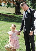 Load image into Gallery viewer, Kids girls Tea Party Sparkle Tulle Dress - Blush Pink - Fox Baby &amp; Co
