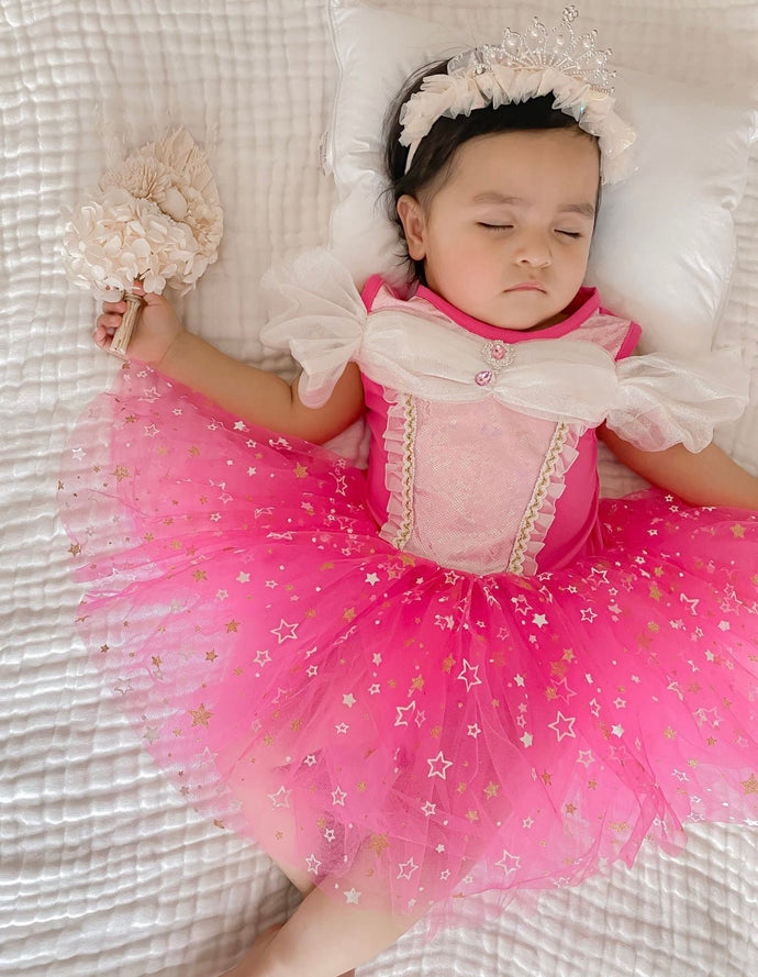 Aurora Pink Princess Birthday Tutu - Fox Baby & Co