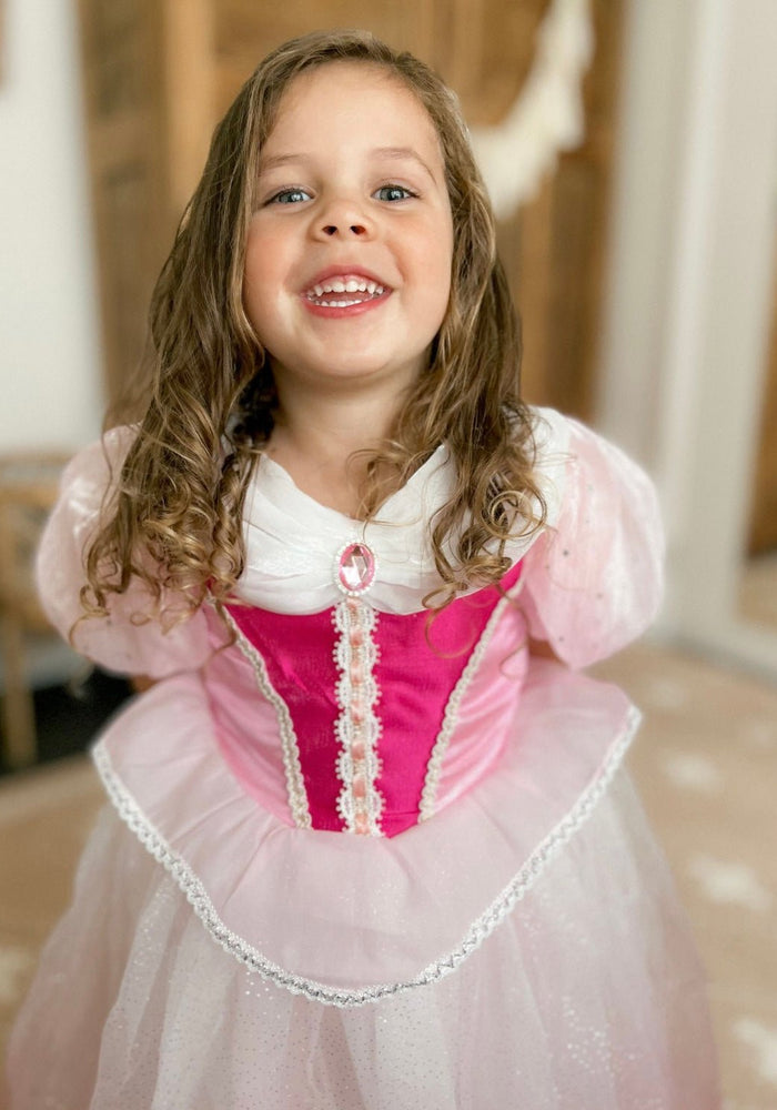 Pretty in Pink Princess Birthday Party Dress Costume - Fox Baby & Co