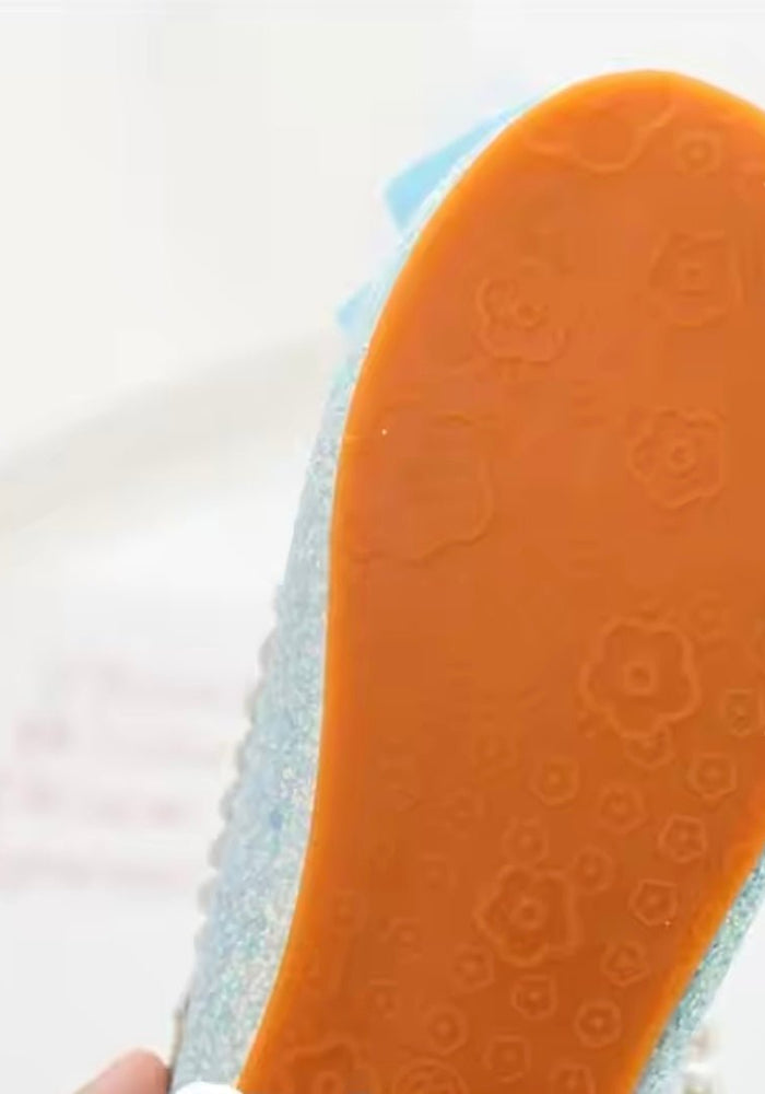 New Enchanted Princess Birthday Girl Sparkle Bow Mary Jane Shoe (pre order) - Fox Baby & Co