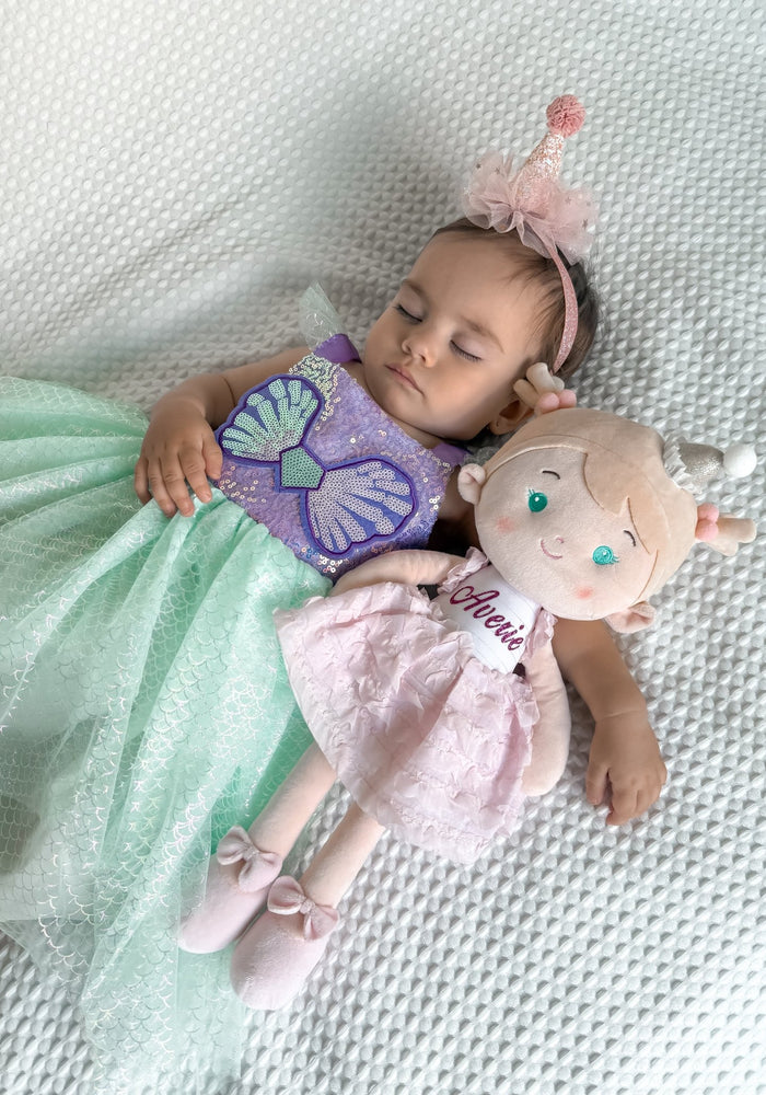 Mini Baby Mermaid Luxe Princess Birthday Party Dress - Fox Baby & Co