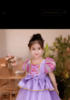 Load image into Gallery viewer, Mini Baby Rapunzel Luxe Princess Birthday Party Dress - Fox Baby &amp; Co
