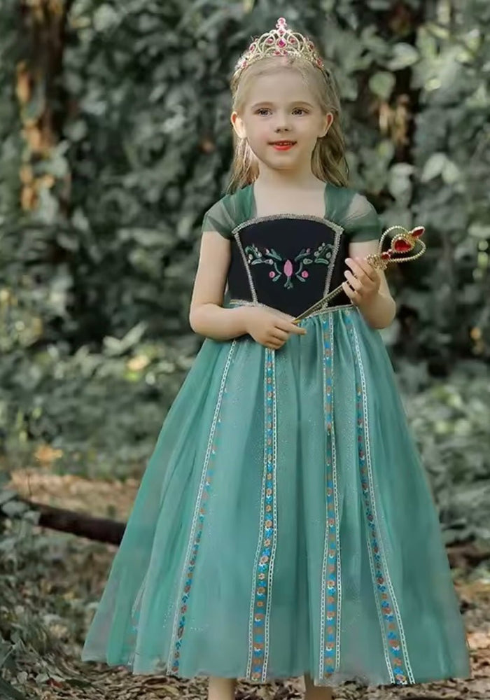 Magical Anna Princess Birthday Party Dress Costume (Pre order) - Fox Baby & Co