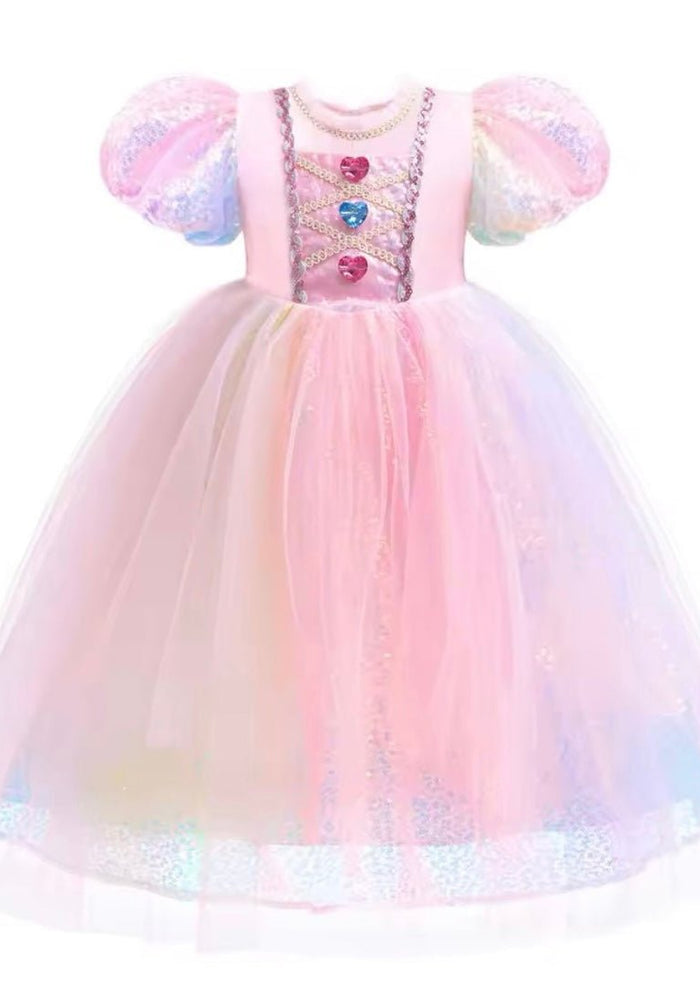 Unicorn Pink Princess Birthday Party Dress Costume - Fox Baby & Co