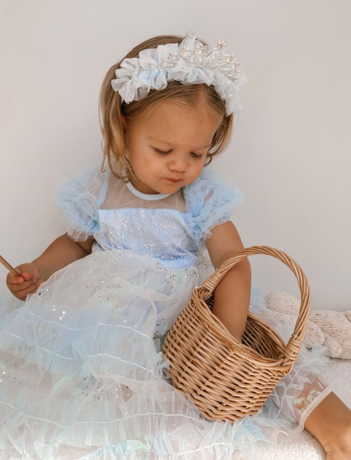 Kid little girl Giselle Sparkle Tulle Birthday Dress - Pre order