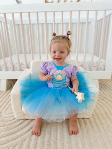 Mermaid Princess Birthday Tutu - Fox Baby & Co