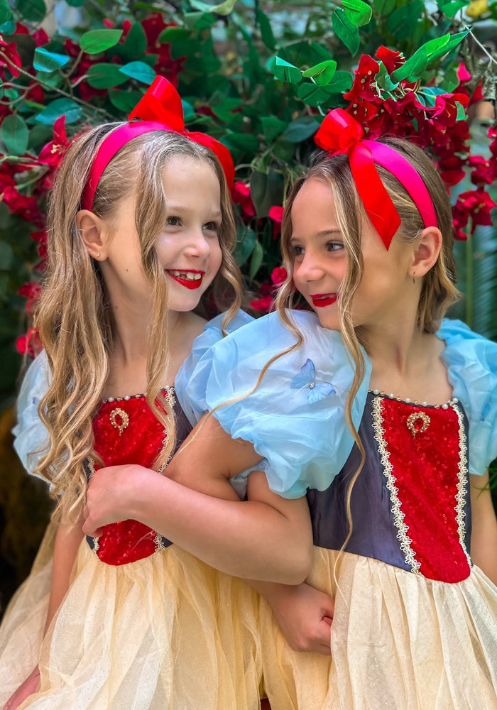 Magical Snow White Luxe Princess Party Dress Costume - Fox Baby & Co