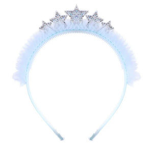 Blue Star Birthday Crown Headband