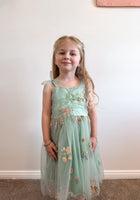 Load image into Gallery viewer, Birthday Tulle Frill Dress - Mint Floral
