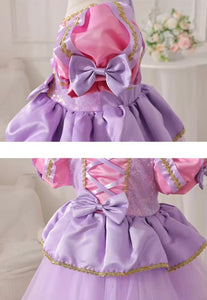 Mini Baby Rapunzel Luxe Princess Birthday Party Dress - Fox Baby & Co
