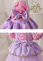 Load image into Gallery viewer, Mini Baby Rapunzel Luxe Princess Birthday Party Dress - Fox Baby &amp; Co
