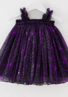 Load image into Gallery viewer, Little Girls Halloween Treat or TrickTulle Dress (pre order)
