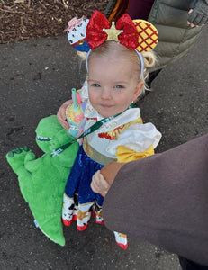 Jessie Cowgirl Princess Costume Dress & Headband (pre order) - Fox Baby & Co