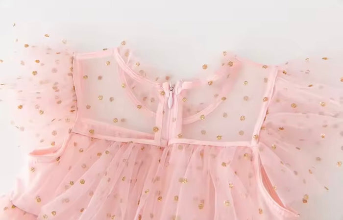 Enchanted Lacey Sparkle Tulle Birthday Dress - Fox Baby & Co