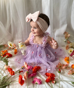 Aurora Fairy Tulle Birthday Dress - Lilac - Fox Baby & Co