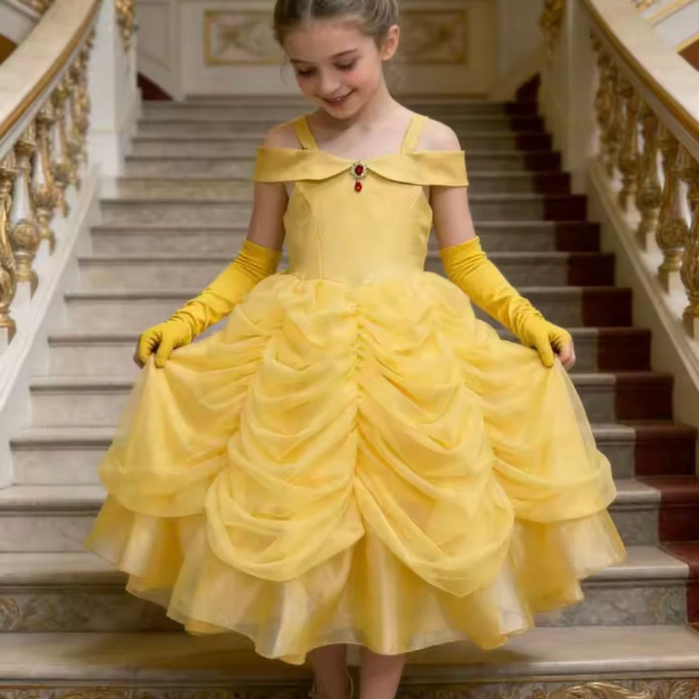 Classic Belle Luxe Princess Party Dress Costume - Fox Baby & Co
