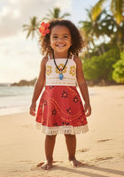 Load image into Gallery viewer, Moana Princess Baby Girl Dress Costume &amp; Necklace - Fox Baby &amp; Co

