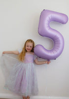 Load image into Gallery viewer, Purple Shimmer Princess Party Dress Costume &amp; Jewellery Set - Fox Baby &amp; Co
