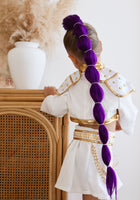 Load image into Gallery viewer, Kids Girls K - POP Inspired Demon Hunter Costume Skirt &amp; Top 2 Piece Set - Fox Baby &amp; Co
