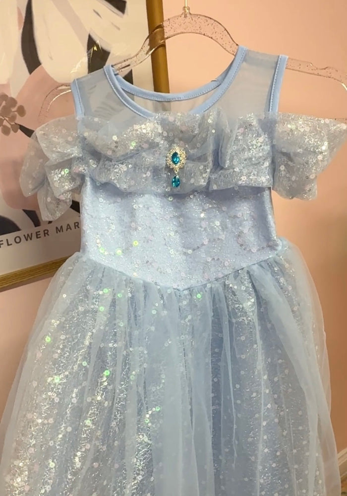 Sparkle Cinderella Princess Luxe Birthday Party Dress Costume - Fox Baby & Co