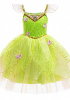 Load image into Gallery viewer, Enchanting Tinker bell Luxe Fairy Princess Dress &amp; matching Wings - Fox Baby &amp; Co
