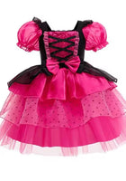 Load image into Gallery viewer, Witch Halloween Dress Costume, Headband &amp; Bag - Pink - Fox Baby &amp; Co
