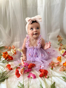 Aurora Fairy Tulle Birthday Dress - Lilac - Fox Baby & Co