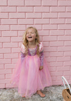Load image into Gallery viewer, Enchanted Rapunzel Purple Princess Long Sleeve Party Dress Costume - Fox Baby &amp; Co
