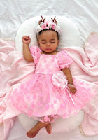 Load image into Gallery viewer, Kids little girls Pandora Butterfly Tulle Dress - Pink - Fox Baby &amp; Co
