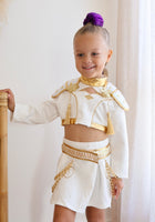 Load image into Gallery viewer, Kids Girls K - POP Inspired Demon Hunter Costume Skirt &amp; Top 2 Piece Set - Fox Baby &amp; Co
