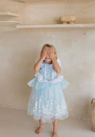 Load image into Gallery viewer, Cinderella Enchanted Castle Luxe Dress &amp; Matching Gloves - Fox Baby &amp; Co
