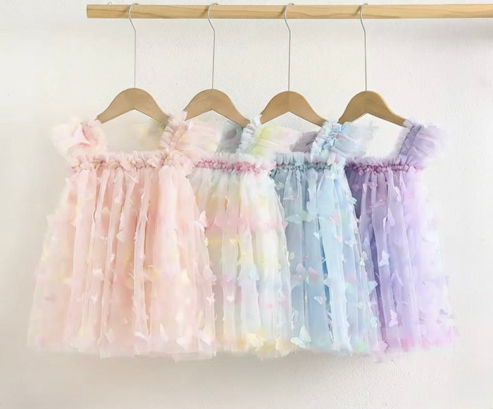 New Arabella Butterfly Luxe Fairy Tulle Birthday Dress (limited edition) - Fox Baby & Co