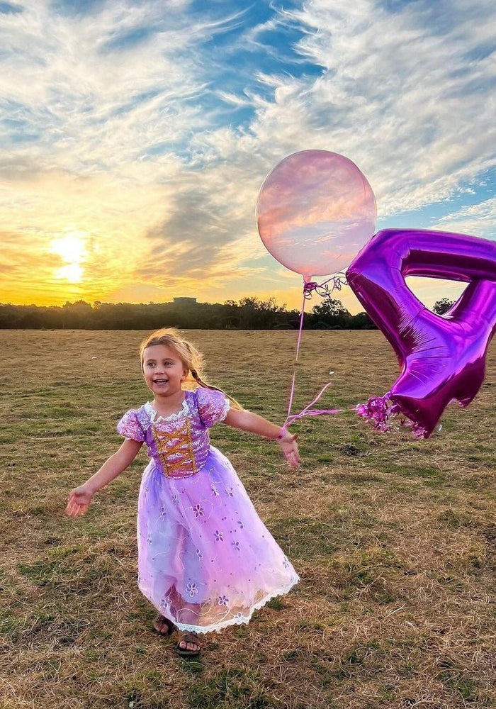 Rapunzel Princess Birthday Party Dress Costume - Fox Baby & Co